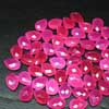 Natural Hot Pink Chalcedony Faceted Pear Drops Briolette Beads Sold per 2 beads pair and sizes 14mm x 10mm approx.. Chalcedony is a cryptocrystalline variety of quartz. Comes in many colors such as blue, pink, aqua. Also known to lower negative energy for healing purposes. 